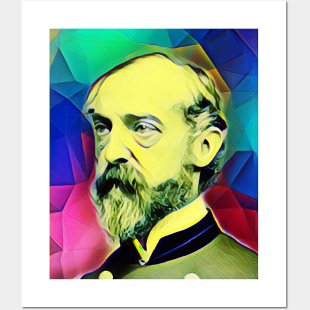 George Meade Colourful Portrait | George Meade Artwork 4 Wall Art by JustLit